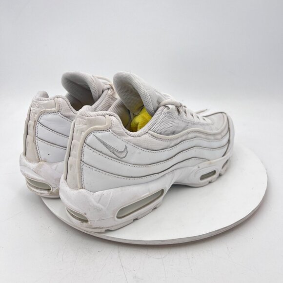 Nike Air Max 95 Men Size 9.5 CT1268 100 Essential White Grey Fog Training Shoes - Picture 6 of 16